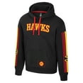 thumbnail image 2 of Unisex Stadium Essentials Black Atlanta Hawks City Star Hoodie, 2 of 3