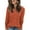 Red, variant on Itsame Women Knitted Sweater V-Neck Knitted Sweaters Long Sleeves Solid Color Relaxed Sweatshirts Blue Size L