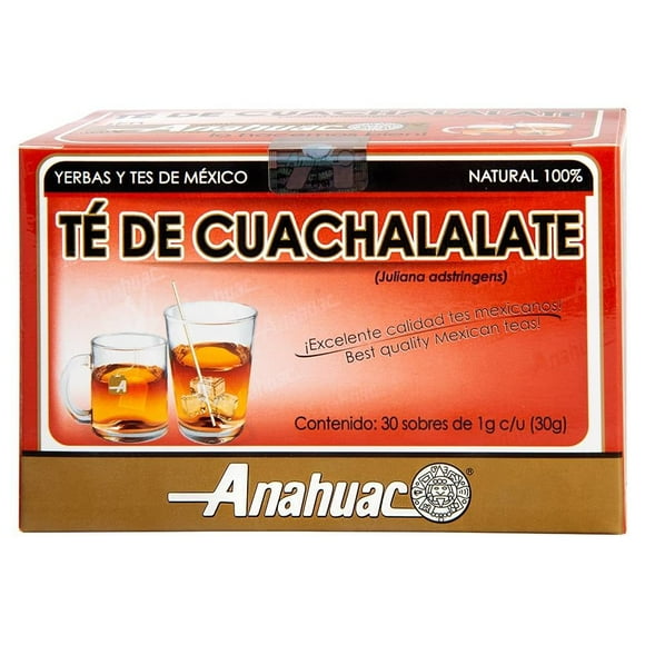 Té Anahuac Yerbas y Tes de México Cuachalalate 30 Sobres