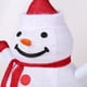 thumbnail image 3 of Lámpara de muñeco de nieve plegable con luz de Navidad, impermeable, decoración de invierno, blanco frío (E) Likrtyny Para estrenar, 3 of 9