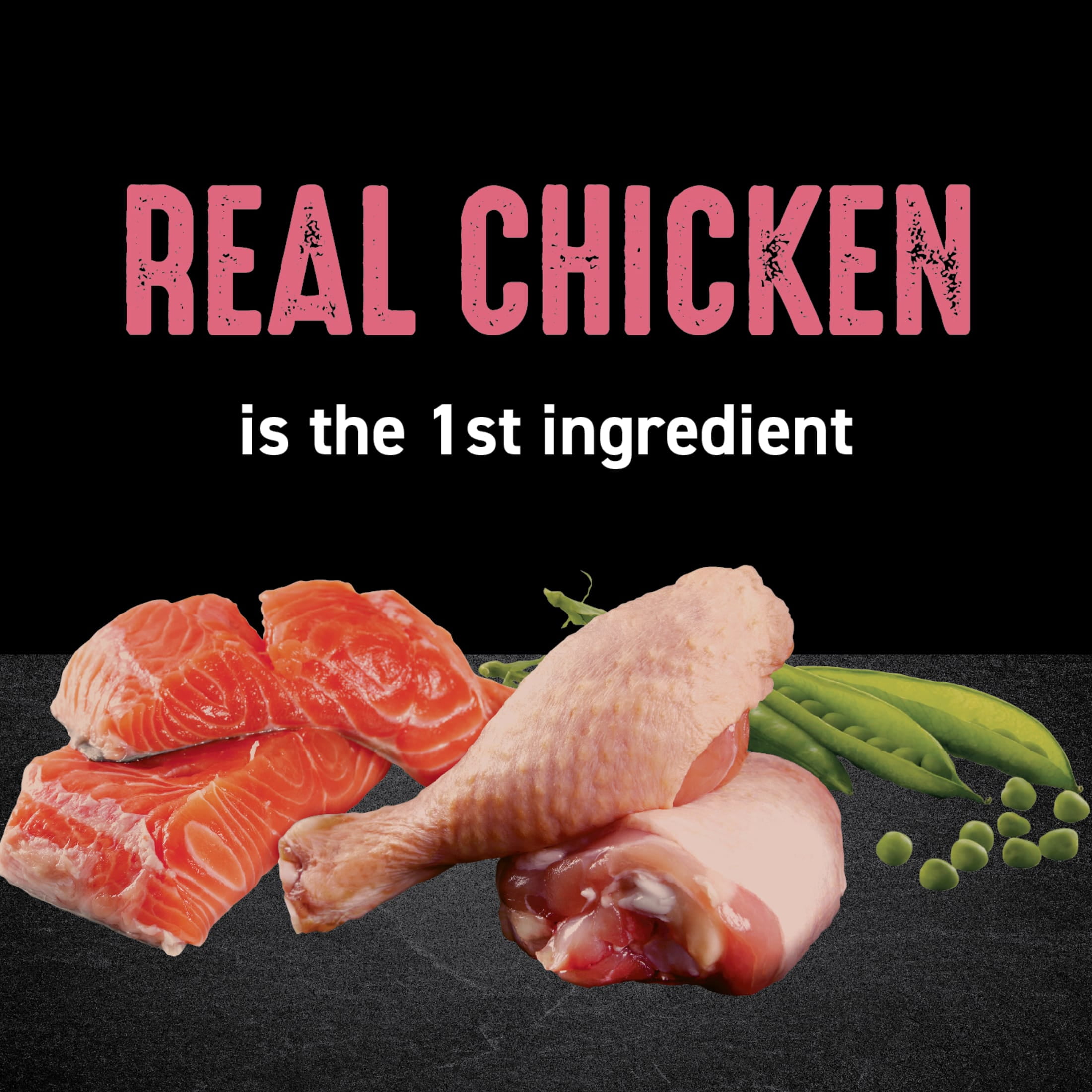 Crave Grain Free Indoor Natural Dry Cat Food With High Protein From Chicken & Salmon, 2 Lb. Bag
