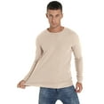 thumbnail image 5 of GIRUNS Mens Waffle Crew Neck Long Sleeve Pullover Shirts Casual Lightweight Fitted Basic T-Shirt, 5 of 5