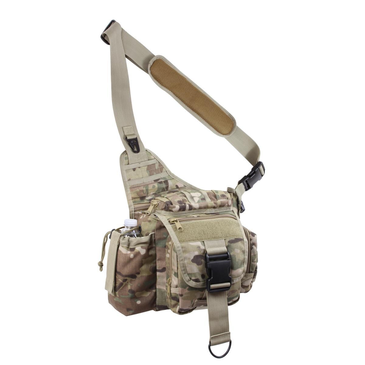 Rothco MOLLE Compatible Advanced Tactical Bag, MultiCam - Walmart.com