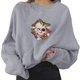 thumbnail image 2 of Sudaderas de acción de gracias calabaza otoño halloween sudaderas suéter Cráneo gris s Yuyangstore Sudaderas, 2 of 5