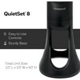 thumbnail image 4 of QuietSet Tower Fan - HYF290B Black, Whole Room Cooling with 3 Speeds & Timer, 4 of 6