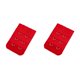 thumbnail image 3 of Guardurnaity Correa de extensión Sujetador Extensor Hebilla 2 Ganchos Sujetador Accesorios transpirables Reemplazo ajustable 3 filas Ropa interior roja rojo 2piezas Guardurnaity CBP460445, 3 of 5