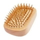 thumbnail image 1 of Cepillo de madera natural para el cabello, masajea el cuero cabelludo y desenreda el cabello., 1 of 5