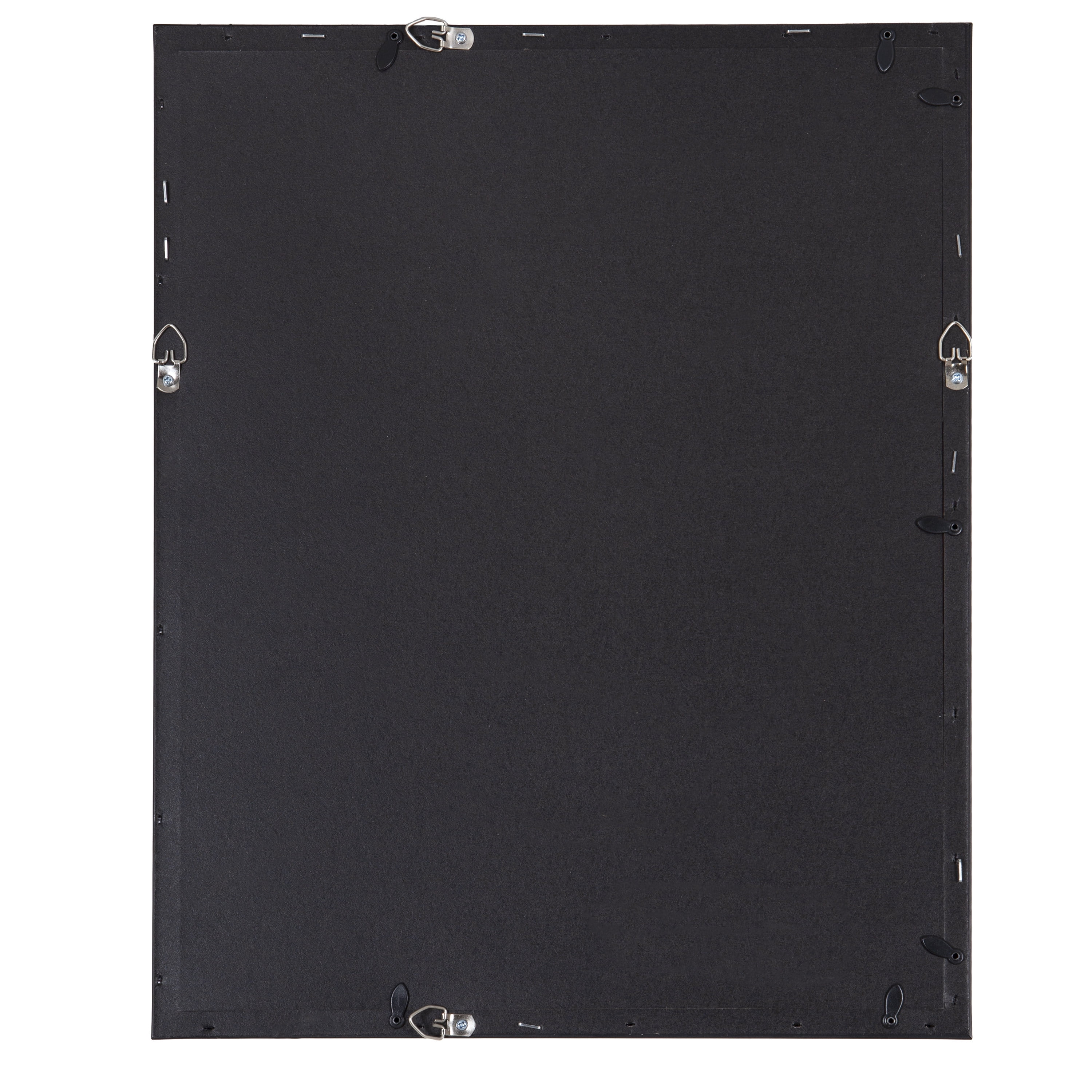 Kate and Laurel 15" x 19" Polystyrene Picture Frame, Silver, Set of 3
