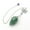 Green aventurine, variant on 5pcs Quartz Drop Faceted Gem Pendulum Pendant Energy Chakra Reiki Healing Amulet-Rose quartz