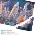 thumbnail image 3 of 500 PCS 500 Piece Wooden jigsaw puzzles Enchanting crystals and flowers,Impossible Hard Difficult Challenging Puzzles for Adults,Brain Challenge,Unique and Beautiful Design, 3 of 6