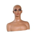 thumbnail image 5 of DOLITY Female Mannequin Head Multifunctional Wig Head for Earrings Wig Necklace Hat, 5 of 8