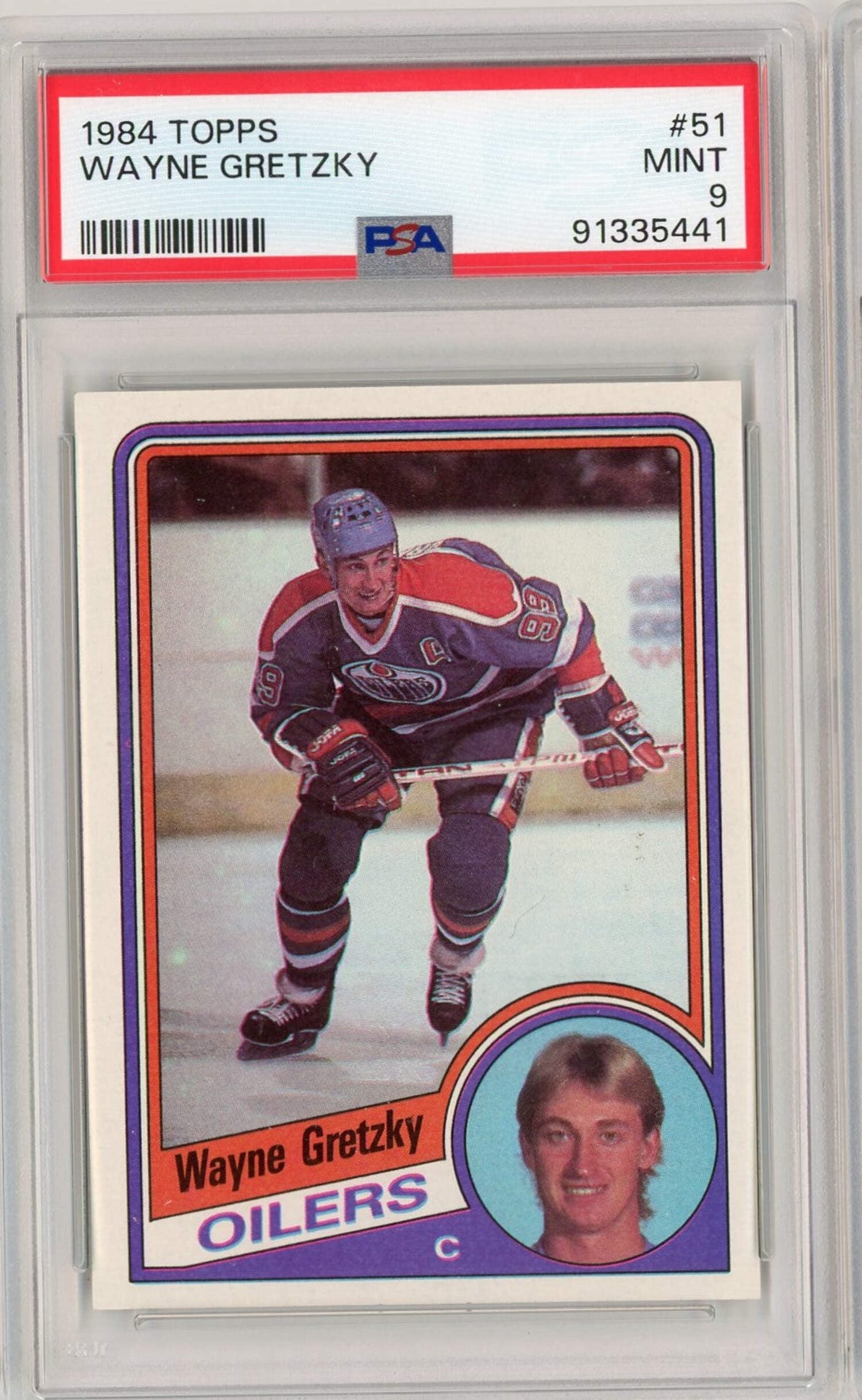 Graded 1980 Topps Wayne Gretzky #250 2nd Year Hockey Card