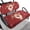 Christmas Reindeer Print, variant on Pzuqiu Christmas Reindeer 2-Piece Golf Cart Seat Covers - Breathable Washable Universal Fit for Most 2-Seater Golf Carts, Holiday Gift