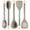 Light Grey, variant on Silicone Kitchen Cooking Utensils Set, Heat Resistant 13inch Long Kitchen Gadgets, BPA Free Non Stick Rubber Cook Accessories For Food Prep, Frying, Serving, Basting