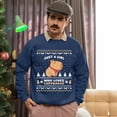 thumbnail image 5 of Christmas Sweatshirt, Just A Girl Who Loves Capybaras Funny Christmas Sweatshirt, Cute Animal Holiday Sweatshirt, Unique Capybara Lover Gift for Women & Girls, 5 of 5