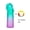 Gradient Green, variant on 1pc 650ml Flavored Water Bottle with Random 1 Flavour Pods Air Water Bottle Frosted Black Air Camping Sport Fitness Cup