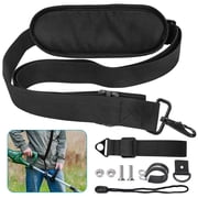 Adjustable Trimmer Shoulder Strap, EEEkit Universal Lawn Mower Harness Weed Eater Strap, Black