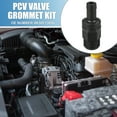 thumbnail image 2 of Unique Bargains PCV Valve Grommet Exhaust Positive Crankcase Ventilation Fittings No.0K30E13890 for Kia Rio 2001-2005, 2 of 6