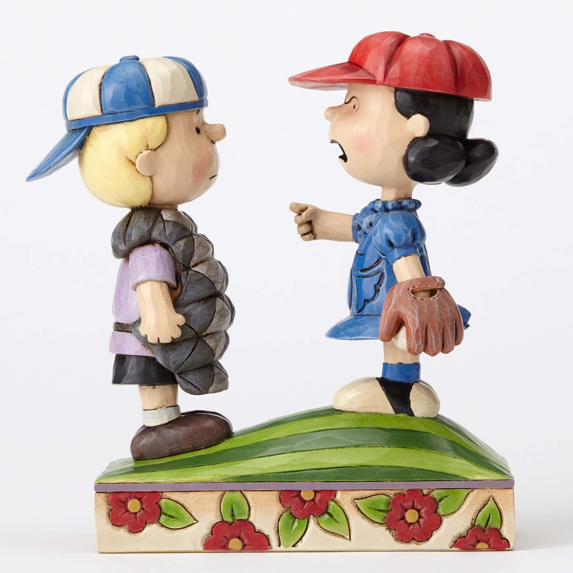 Peanuts by Jim Shore Baseball Schroeder and L Figurine