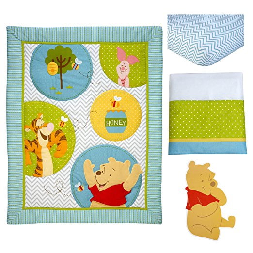 walmart winnie the pooh crib set
