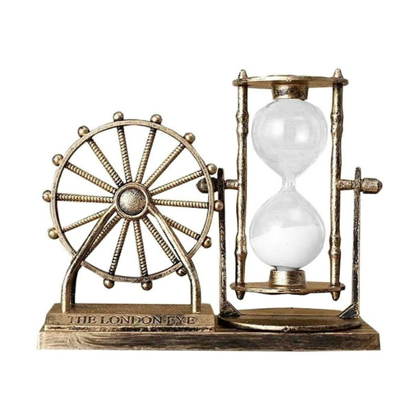 Reloj de arena, temporizador de arena para juegos infantiles, aula, cocina Oro