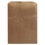 Hospeco KL Waxed Kraft Feminine Hygiene Liner Bag with Gusset (2 Cases of 500), 10.25" x 7.5" x 3.5"