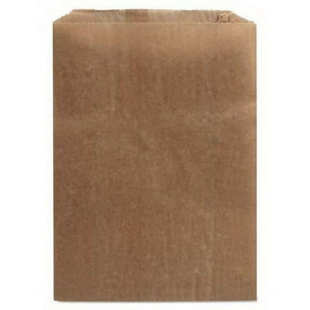 Hospeco KL Waxed Kraft Feminine Hygiene Liner Bag with Gusset (2 Cases of 500), 10.25" x 7.5" x 3.5"