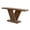 Walnut | 66" Console Table, variant on GZXS 47" Rectangular Coffee Table, Modern Wood Accent Center Table for Living Room, Home Office, Easy Assembly, Walnut