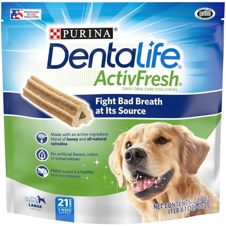 UPC: 0017800182867 | Purina DentaLife Chicken Dental Treats for Dogs 21 ct Pouch