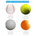 thumbnail image 4 of 3 Pcs Baseball Holders for Balls Acrylic Small Ball Transparent Display Stand, 4 of 7