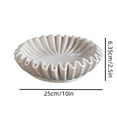 thumbnail image 2 of CELNNCOE Marble Bowl Fruit Bowl, Large Decorative Bowl for Home Decor -,Stone Bowl Decorative Bowl Decorative Trays Marble Fruit Bowl Marble Ruffle Bowl Marble Floral Bowl Home Decor Gifts (10inch), 2 of 4