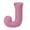 J, variant on Lumxatz Corduroy Initial Letter Shaped Throw Pillow, Soft Plush Alphabet Hugging Cushion A to Z for Sofa Bedroom and Living Room Decor, H