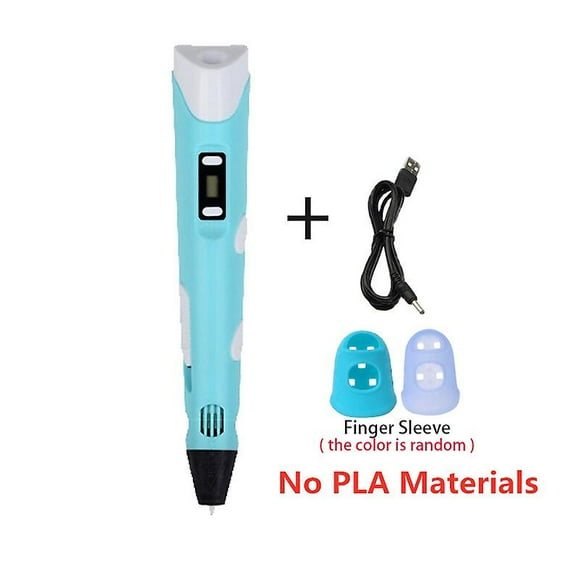 3D pen kids diy printer pen children drawing pens with lcd screen pla filament 1.75mm printing birthday christmas gift for kids