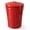 Red, variant on 13-Gallon Galvanized Steel Round Trash Can with Lid
