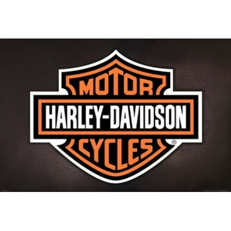  Harley  Davidson  Logo  Poster Poster Print Walmart com