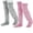 I, variant on 2 Pairs Thick Fuzzy Plush Warm Thigh High Slipper Socks for Women Winter Over Knee Leg Warmers Long Sleeping Stockings