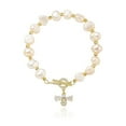 thumbnail image 3 of Xihbxyly Pulsera de Perlas, Elegante Diseño de Cuentas de Cristal, Cristales Morados Naturales Duraderos, Apta para Pieles Sensibles, Regalo Perfecto para Seres Queridos, Ocasiones Especiales, Estilo, 3 of 7