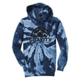 thumbnail image 1 of GOC Mountain Water-Based Mens Tie-Dye Pullover Hoodie - Navy - Medium, 1 of 1