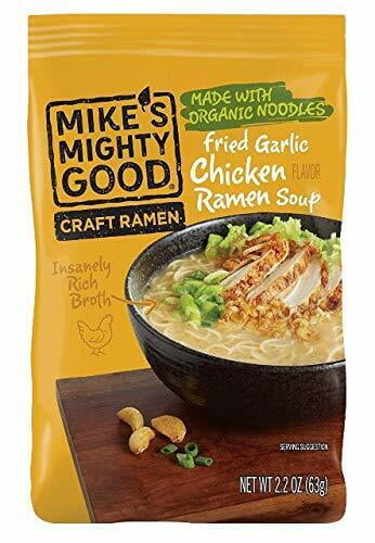 Mike's Mighty Good - Instant Ramen Noodles - Variety Pack - Chicken Ramen and Spicy Pork Tonkotsu-  - 2.1 Ounces - 8 Pillow Packs