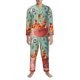 thumbnail image 3 of Fotbe Floating Colorful Cereal Pijama de Hombre con Estampado de Manga Larga, Conjunto de 2 Piezas, Ropa de Dormir Suave y Cómoda con Bolsillos-Medium, 3 of 7