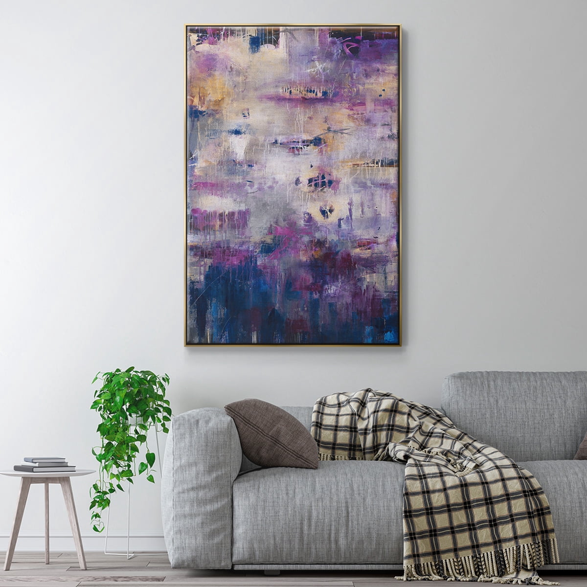 Culture Clash Framed Premium Gallery Wrapped Canvas - Ready to Hang