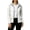 White, variant on Crgrtght Hooded Jacket for Women Waterproof Sunscreen Long Sleeve Zip Up Casual Slim Fit Outdoor Hiking Travel Sports Coat, Army Green XXL