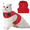 Red, variant on Magshion Pet Cat Harness for Walking, Escape Proof Soft Adjustable Vest Harnesses for Cats, Easy Control Mesh Breathable, Red M