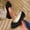 #0095-Black, variant on Women's Bowknot Round Toe Wedge Heel Flats with Shallow Mouth, Soft Fabric Slip On Shoes with Cushioned Insole, Comfortable Casual Wedges for Spring Summer Walking Gift