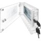 thumbnail image 1 of Caja de bloqueo de termostato Universal con llave, protector de termostato grande transparente para termostato en la pared, cubierta de termostato 18,5*12*5,6 cm, 1 of 5