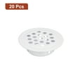 Uxcell 19mm(3/4") Circular Soffit Vent, 20pcs Stainless Steel Circular