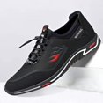 thumbnail image 4 of NOKIO Men's Sports Shoes Durab𝗅e Anti-S𝗅ip Sport Shoes Breathable Wide Width Running Shoes Comfortable S𝗅ip On Summer Autumn Sneakers Fashionable So𝗅id Color Casual Shoes for Back to College, 4 of 5