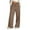 Brown, variant on Tdoqot Womens Sweatpants with Pockets- Baggy Casual Drawstring High Waisted Wide Leg Pants Brown Size XL