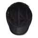 thumbnail image 3 of Gorra plana con estampado texturizado negro, estilo Gatsby vintage, 3 of 4