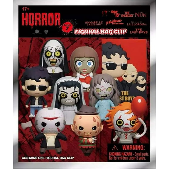 Monogram Warner Bros Horror: 3D Series 7 Foam 1pc Collectible Figural Bag Clip
